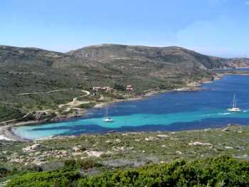 Plage d'Alga et Pointe de la Revellata Plage d'Alga et Pointe de la Revellata