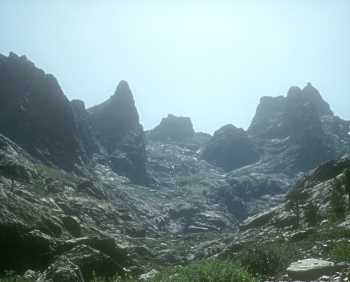 Pointe des Eboulis, Punta Crucetta, Bocca Crucetta Sutanna et Capu Larghja