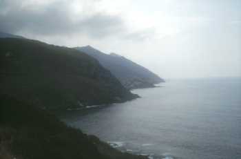 Paysages de la côte Ouest du Cap Corse