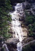 La cascade du Voile de la Mariée près de Bocognano