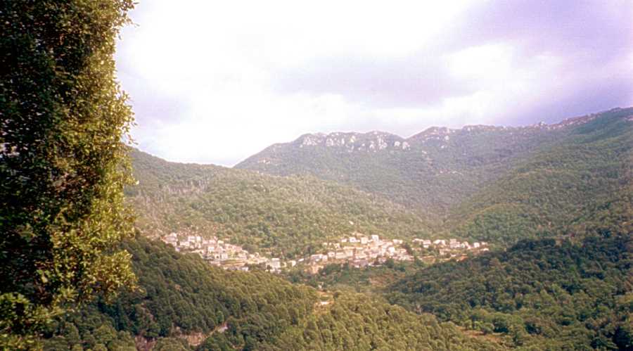 Le village de Zicavo