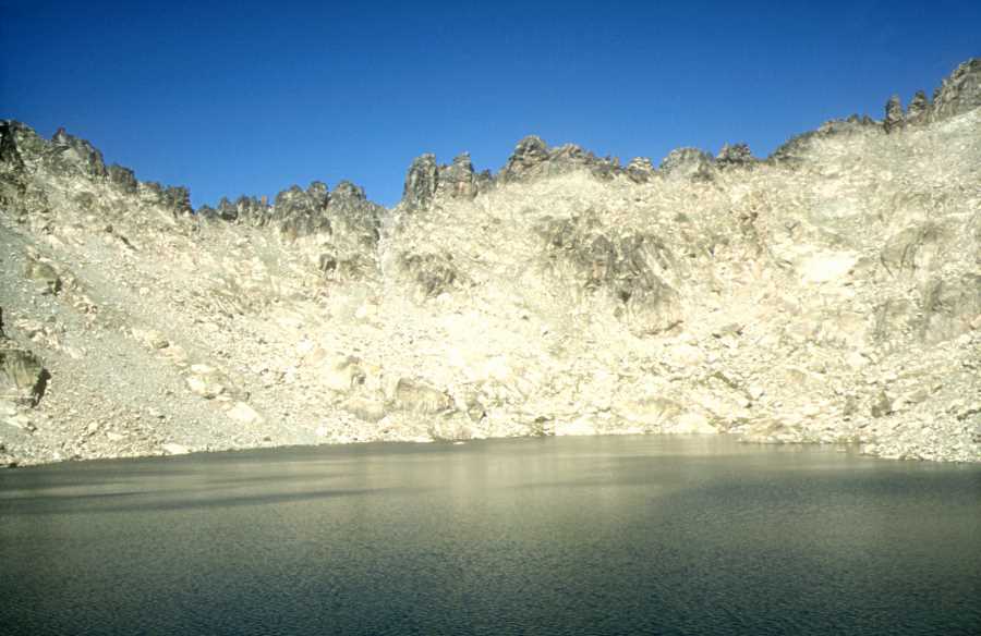 Le lac du Monte Ritondu