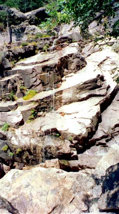 Pissette du bas de la cascade de Ghjancu